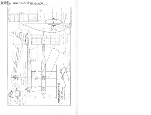 C Autogyro FXһ2 PlanswCģ͈D