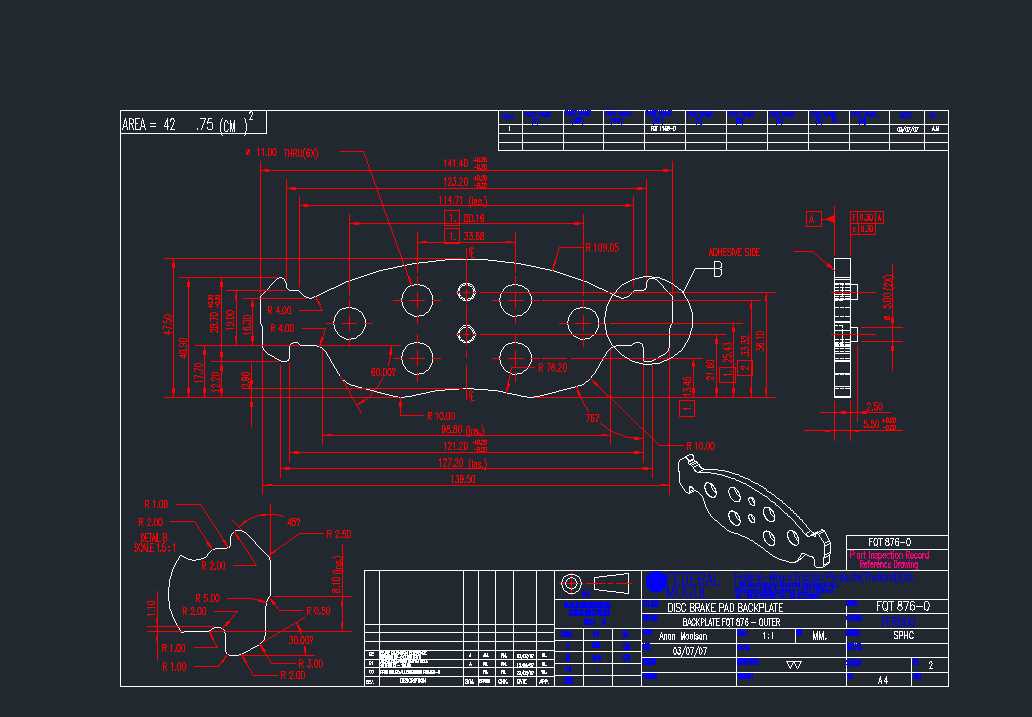 BACKPLATE FQT 876 һ OUTER ܇Pʽx܇ƬD.DWG