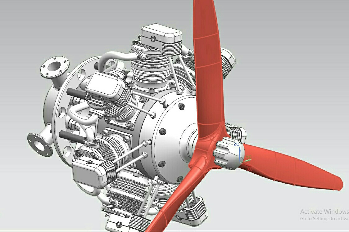 Radial Engine߸l(f)әC3DD CATIAO(sh)Ӌ