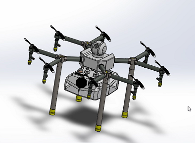 optocopterFo(w)˙C(j)(jin)ģ3DD SolidworksO(sh)Ӌ(j)