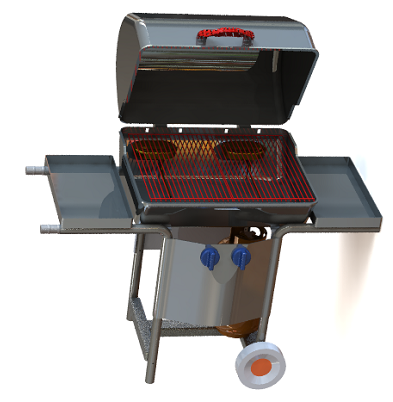 gas grillú⿾t3D(sh)ģD SolidworksO(sh)Ӌ(j)