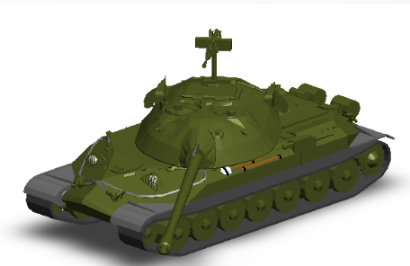 IS-7 ̹˺ģ3DD SolidworksO(sh)Ӌ