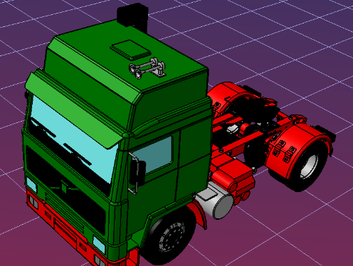 Volvo F16܇^3D(sh)ģD STEPʽ