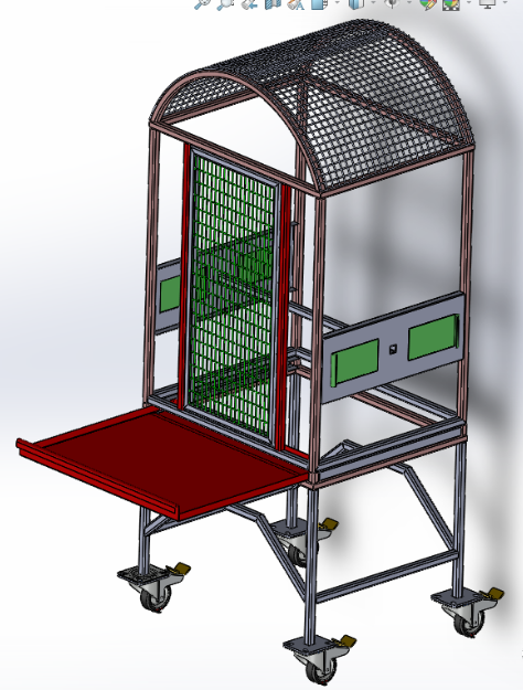 20X20Oܻ\Y(ji)(gu)3D(sh)ģD SolidworksOӋ