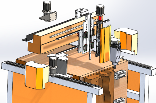 CNC ROUTER DUPLA MESA(sh)ٴ3D(sh)ģD SOLIDWORKS2019OӋ