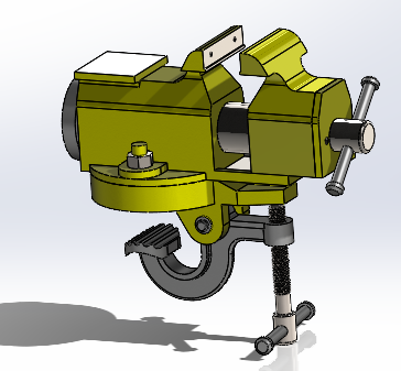 Bench Vice_(ti)Q_(ti)Qģ3DD SolidworksO(sh)Ӌ(j) STEP