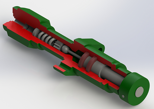 Oil Valvey3D(sh)ģD SolidworksO(sh)Ӌ(j)