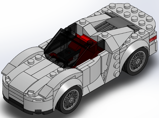 PORSCHE 918 SPYDER܇ƴbģ3DD SolidworksO(sh)Ӌ(j)