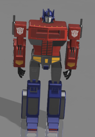 transformers (optimus prime)׃νģ3DD F3D STEPʽ