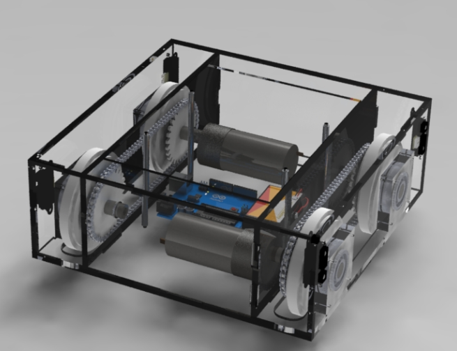 Harvester Robot BaseCС܇3D(sh)ģD SolidworksO(sh)Ӌ