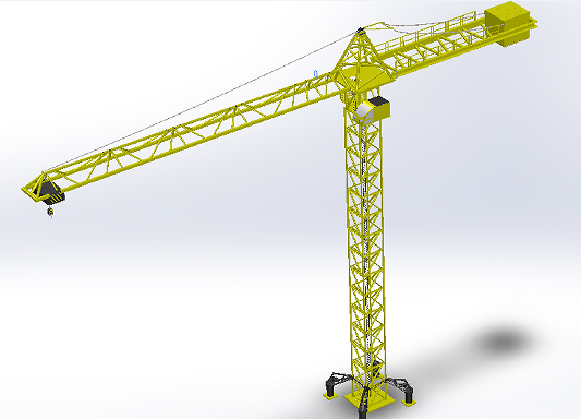 craneʽؙC(j)3D(sh)ģD SolidworksO(sh)Ӌ(j)