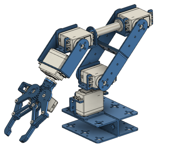 6 DOF 6ɶșCеצ׼Y(ji)3DD  Fusion 360OӋ STEP