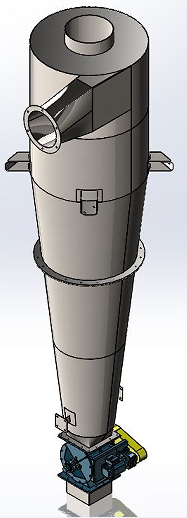 CycloneL(fng)x3D(sh)ģD SolidworksO(sh)Ӌ(j)