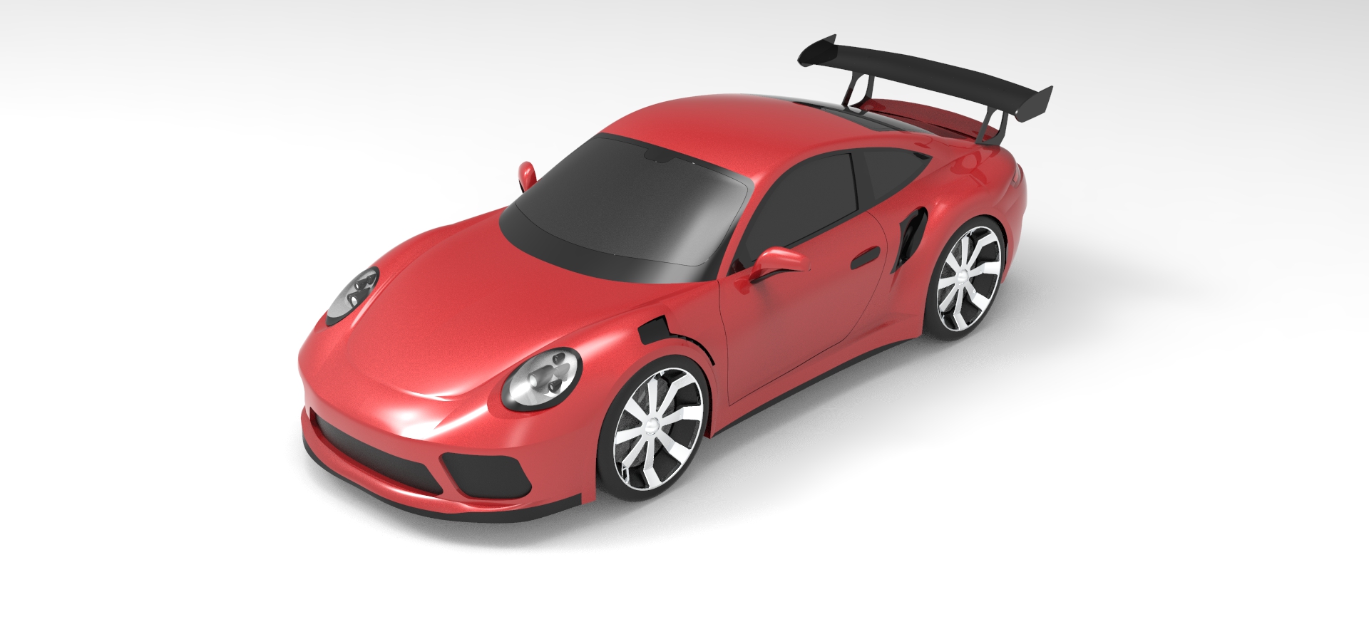 porsche 911 gt3܇⚤3D(sh)ģD SolidworksO(sh)Ӌ