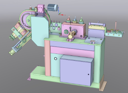 Automatic wire bending machineԄӏzC3D(sh)ģD STP IGS x_bʽ