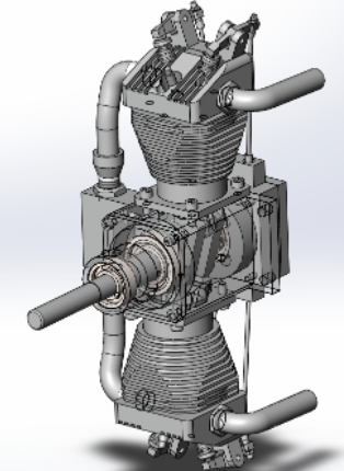 Boxer-motorě_̃ɸװl(f)әC3D(sh)ģD SolidworksO(sh)Ӌ