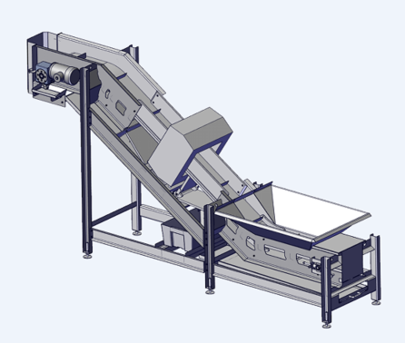 Conveyor Hopper϶ݔ͙C(j)3D(sh)ģD SolidworksO(sh)Ӌ(j)