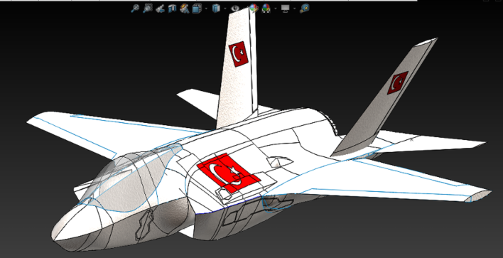  F-35(zhn)C(j)(jin)3D(sh)ģD SolidworksO(sh)Ӌ(j)