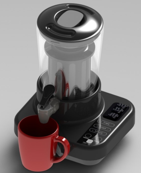 Food Blender SmartʳƷC(j)3D(sh)ģD SolidworksO(sh)Ӌ(j)