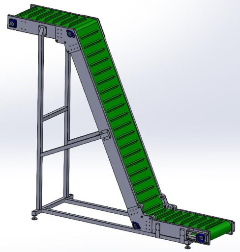 Belt conveyor type Z͎ʽݔ͙C(j)3D(sh)ģD SolidworksO(sh)Ӌ(j)