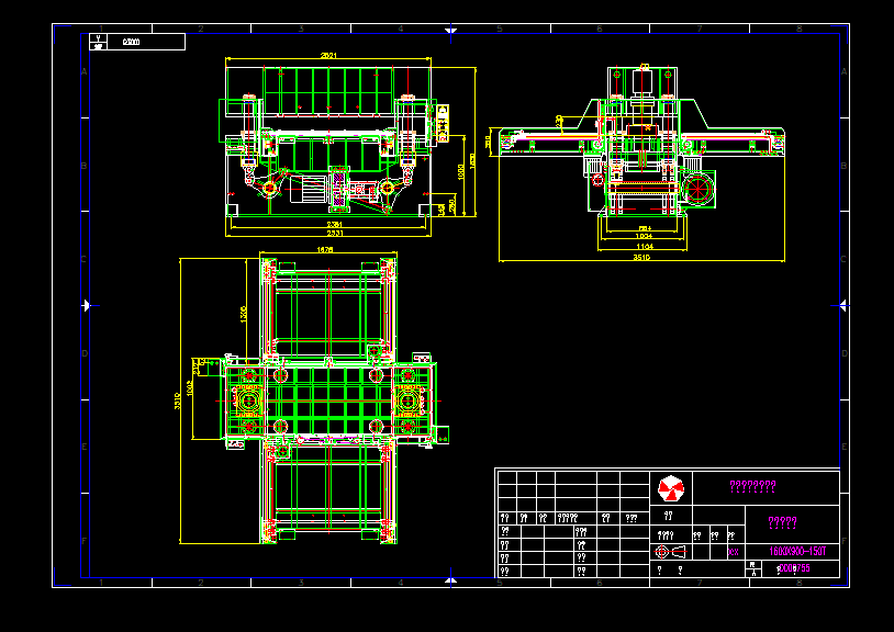 ҺÔC(j)CADbD1600X900һ150T