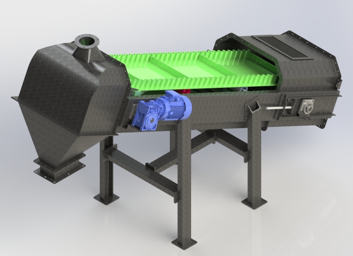 Graded Conveyor Beltּݔ͎3D(sh)ģD SolidworksOӋ STEP