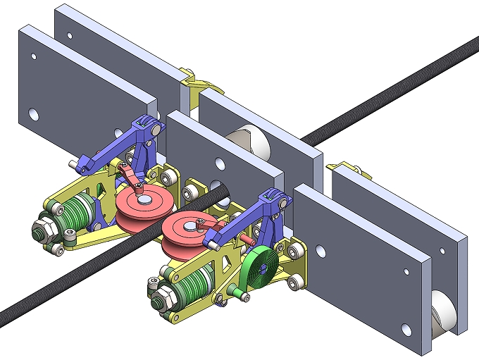 A quadrilateral mechanism߅ΙC(gu)3D(sh)ģD STEPʽ