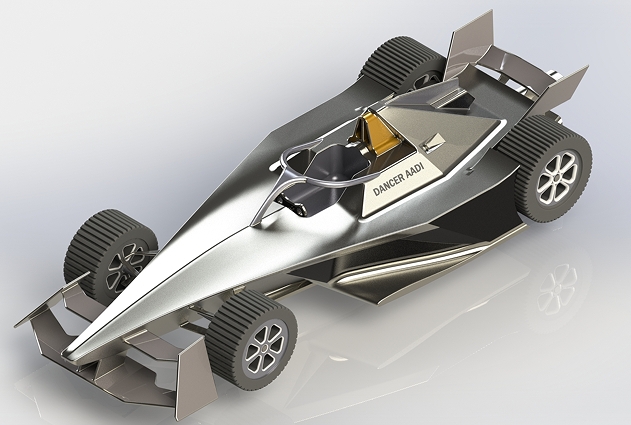 RACING CAR FORMULA Eʽِ܇ģ3DD SolidworksO(sh)Ӌ(j)