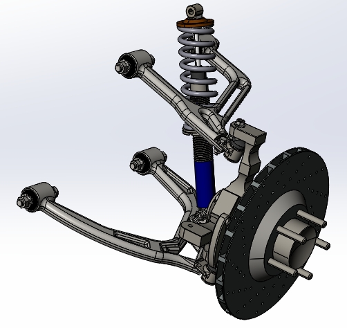 Front double wishbone suspensionǰpۑҼܽY(ji)(gu)3DD STEPʽ