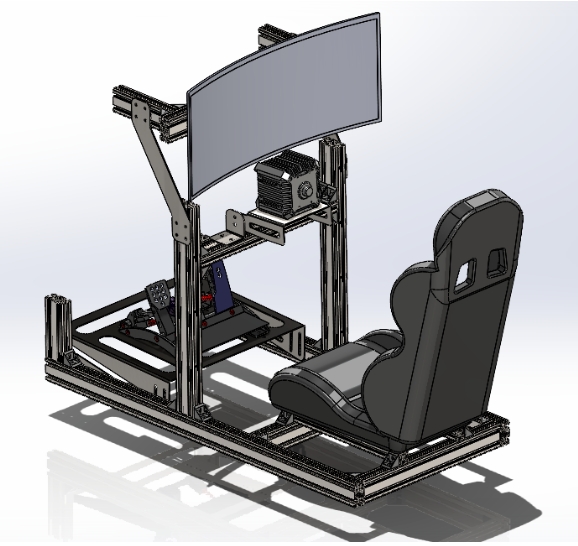 Racing Rig 4080ِ܇Α3D(sh)ģD SolidworksO(sh)Ӌ STEPʽ