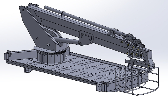 22 Metre Hidrolik Platform22׵ƽ_3DD SolidworksO(sh)Ӌ(j)