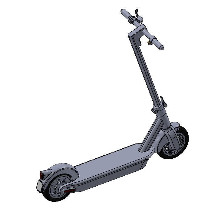 Kickscooter electric늄ӻ܇3Dģ͈D SolidworksOӋ STEP