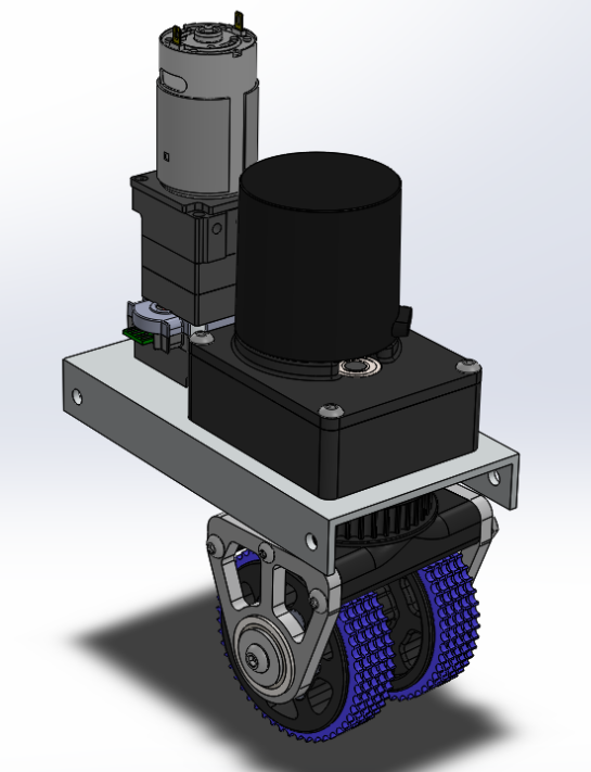 swerve-driveD(zhun)C(j)(gu)݆3DD+SolidworksO(sh)Ӌ(j)