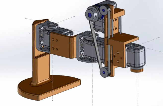 Dynamixel Ax12a ScaraCе۽Y3DD SolidworksOӋ